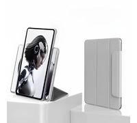 Étui de Protection pour RedMagic Astra Étui magnétique Amovible de 9,06 Pouces avec Dissipation Thermique et Support (Gris Blanc)