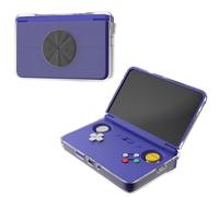 Étui de Protection pour Retroid Pocket Flip 2, Housse de Protection Intégrale Antichoc, Coque en TPU, Accessoires de Jeu Portables (Gris Transparent)