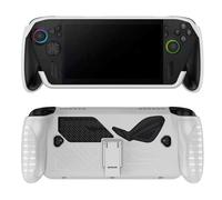 Étui de protection pour Rog Xbox Ally X console de jeux pour Xbox Ally Housse de protection intégrale antichoc avec support intégré Étui anti-rayures et anti-chocs (Blanc)