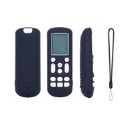 Étui de Protection pour Samsung ARH-2201 DB93-1463T DB93-15882Q Télécommande de Climatiseur, Housse de Protection en Silicone Souple, Antichoc et Antidérapante, avec Lanière (Noir)