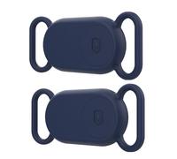 Etui de Protection pour Samsung Galaxy Smart Tag 2 pour Collier de Chien ou de Chat, Housse de Protection en Silicone pour Smarttag2, résistant aux Rayures (Bleu)