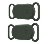 Etui de Protection pour Samsung Galaxy Smart Tag 2 pour Collier de Chien ou de Chat, Housse de Protection en Silicone pour Smarttag2, résistant aux Rayures (Vert)