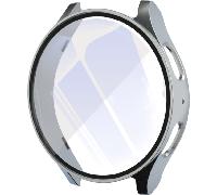 INF Étui de protection pour Samsung Watch 7 avec protecteur d'écran intégré Gris 44mm