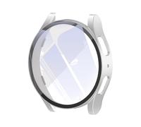 Étui de protection pour Samsung Watch 7 avec protecteur d'écran intégré Silver 40mm