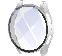Étui de protection pour Samsung Watch 7 avec protecteur d'écran intégré Silver 40mm