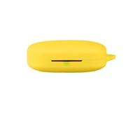 Étui de Protection pour SHOKZ OpenFit Pro T010 Casque Étui de Protection intégral en Silicone Souple, résistant aux Chocs et à la poussière (Jaune)