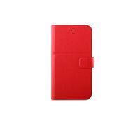 Etui de Protection pour Smartphone 5.5" Folio Universel Rouge