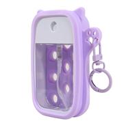 Étui de Protection pour Spray Désinfectant Mains - Souple et Portable avec Anneau Porte-Clés,Porte-Flacon de Désinfectant pour Main,pour Déplacements École Bureau Sac à Main Fille Femme