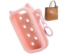 Étui de Protection pour Spray Désinfectant Mains - Souple et Portable avec Anneau Porte-Clés | Porte-Flacon de Désinfectant pour Main - pour Déplacements École Bureau Sac à Main Fille Femme