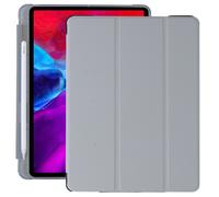 Étui de protection pour tablette 10,2 pouces, support pliable à deux positions avec porte-adaptateur, léger et transparent, cadre en polycarbonate