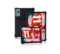 Étui de protection pour tablette Ainmel A6H-A/Ainmel A6H0409 11" 2025, en silicone souple, doux pour la peau, avec support réglable (noir)