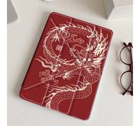 Étui de protection pour tablette avec motif totem dragon rouge, compatible avec Air M3 2025/M2 2024 11 pouces, Air8 2026 (11/13 pouces), Air 5e génération 2022, (A16) 11e génération 2025 11 pouces, Ga