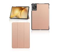 Étui de protection pour tablette Blackview Tab ZENO10 11" - Support yystao fin avec design à trois volets - Coque rigide compatible avec Blackview ZENO 10 - Or rose