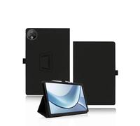 Étui de protection pour tablette DOOGEE V Pad 12 pouces 2025, étui de protection yystao en cuir synthétique compatible avec DOOGEE V Pad - Dragonne, design texturé pour la peau - Noir
