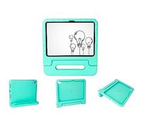 Étui de Protection pour Tablette iPad 10,9" (10ème génération) avec béquille et Porte-Stylo/Stylet - Résistant aux Chocs - Idéal pour Les Enfants, l'école et Les Cours - Aqua