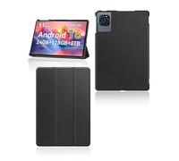 Étui de protection pour tablette KINGRID W90/KINGRID T90 11" - Support yystao fin avec design à trois plis - Coque rigide compatible avec KINGRID W90/KINGRID T90 - Noir