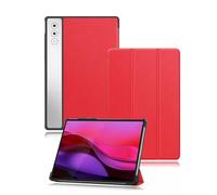 Étui de protection pour tablette Lenovo Yoga Tab plus 12,7" - toergy fine - Triple support - Étui de protection rigide - Imperméable, résistant aux chocs et à la poussière - Rouge
