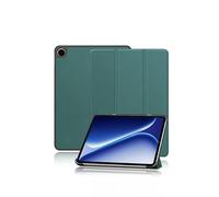 Étui de protection pour tablette Oneplus Pad Go 2/Oppo PAD Air5 Android 12,1 pouces, support yystao fin avec design à trois plis, résistant aux chocs et à la poussière, vert