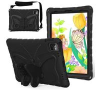Étui de protection pour tablette pour enfants pour iPad Air 11 pouces (M3 2025 7e / M2 2024 6ème), Étui de protection robuste en EVA léger et résistant aux chocs avec épaule sangle housse de support