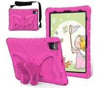 Étui de protection pour tablette pour enfants pour iPad Air 11 pouces (M3 2025 7e /M2 2024 6ème), Étui de protection robuste en EVA léger et résistant aux chocs avec bandoulière et sangles Housse de