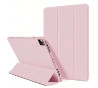 Étui de protection pour tablette style livre, étui de protection pour tablette avec support, anti-chute/choc/poussière/empreintes digitales, étui clavier compatible avec iPad 5e/6e/7e/8e/9e/10e/11e (A