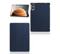 Étui de protection pour tablette TECLAST T65 13,4" Android 16, support yystao fin avec design à trois volets, coque rigide compatible avec Teclast T65, bleu