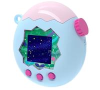 Étui de Protection pour Tamagotchi Paradise, Mini Boîte Étui de Protection Portable Antichoc en PC Housse Anti-poussière Coque Rigide pour Enfants (Haut Rose + Bas Bleu)