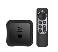 Étui de protection pour télécommande Apple TV 4K Siri 3ème génération 2022 (noir)