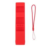 Étui de Protection pour télécommande en Silicone de qualité supérieure, Doux pour la Peau, Anti-Chute, résistant aux Chocs, pour télécommande an MR700 AKB75455602 avec Cordon, 1 (Ensemble Rouge)