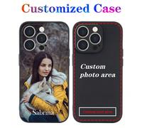 Étui de protection pour téléphone personnalisé avec photo de mariage parent-enfant et texte, compatible avec Samsung A13/A52s/XR 12 14. Étui de téléphone mode, stylé, coloré, mignon, sobre, assorti. É