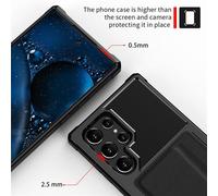 Étui de protection pour téléphone Samsung avec porte-cartes - Noir Model 1