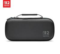 Étui de protection PowerA pour Nintendo Switch 2 - Noir, Sous licence officielle, Rangement et protection, Peut accueillir jusqu'à 9 cartes de jeu et 2 cartes microSD Express, Support de jeu intégré