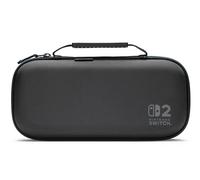 PowerA Étui de protection gaming Nintendo Switch 2 – 9 jeux, 2 microSD, support intégré – Noir
