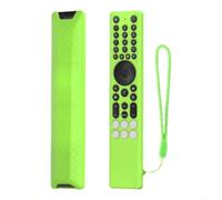 Étui de protection pratique en silicone pour télécommande TCL RC833A avec cordon de serrage sécurisé Vert