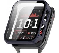 Étui de protection rigide en polycarbonate avec film de verre trempé compatible avec la montre Garmin Venu X1