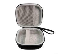 Étui de protection rigide portable pour haut-parleur Bose SoundLink pour haut-parleur Micro2, sac de rangement de voyage compact avec mousqueton, coque en EVA noire pour l'extérieur
