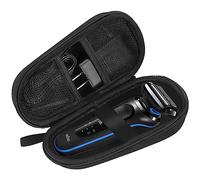 Étui de Protection Rigide pour Braun Series 3S/5S/7S/9S, Braun Series 3/5/7/9, Rasoir électrique pour Homme, étui de Transport Rigide, étui de Transport pour Rasoir de Voyage- Noir