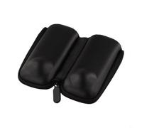 Étui de protection rigide pour caméra d'action Insta360 X5 avec doublure en polaire douce et cache d'objectif attaché pour une utilisation en déplacement