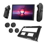 Étui de protection rigide pour écran Lenovo Legion Go, avec 2 paires de poignées de manette, protection pour accessoires Legion Go, noir