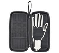 Étui de protection rigide pour gants de golf - Sac de rangement compact avec crochets et fentes de rangement | Coque de protection pour hommes, golfeurs, équipement de voyage, utilisation de casier