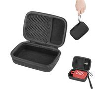 Étui de protection rigide pour haut-parleur JBL GO 3/GO 4, haut-parleur Bluetooth, sac de transport (noir)