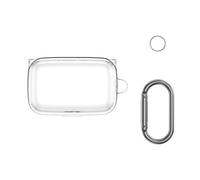 Étui de Protection Rigide pour Sennheiser Momentum True Wireless 3/4 - Coque en PC Anti-Choc avec Mousqueton, Housse Anti-Rayures et Anti-Poussière pour Écouteurs de Voyage