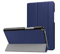 Étui de protection rigide pour tablette Huawei MediaPad T3 8" KOB-L09 KOB-W09/Honor Play Pad 2 8" avec support à trois volets et angles de visionnage multiples