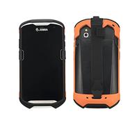 Étui de protection robuste avec dragonne pour Zebra TC51 TC52 TC56 TC57 TC510K - Pour ordinateur portable, scanner, ordinateur portable - Orange