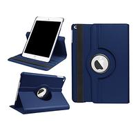 Étui de protection rotatif à 360° avec fonction mise en veille et stylet pour Apple iPad Pro 2017, 26,6 cm, modèle A1701/A1709, avec fonction Wake & Sleep bleu