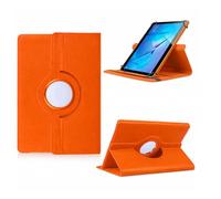 Étui de protection rotatif à 360° pour tablette Emporia TAB1 Senioren LTE de 10-10,1-11" - Avec fonction support - Orange