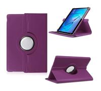 Étui de protection rotatif à 360° pour tablette Oukitel OT8 OKT3 OT9 OT11 OT12 tous les appareils de 10-10,1-11" - Avec fonction support - Violet