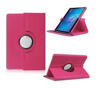 Étui de protection rotatif à 360° pour tablette Oukitel OT8 OKT3 OT9 OT11 OT12 tous les appareils de 10-10,1-11" - Rose