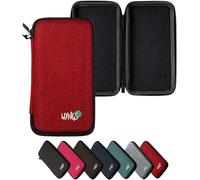 étui de Protection Rouge Compatible avec la Calculatrice Scientifique Casio FX-82 DE Plus/Casio FX-82DE X ClassWiz