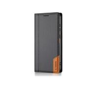 Etui de Protection Samsung A07 4G Anti-Fraude - Housse rabat avec Porte-Cartes - Fixation Magnétique - Noir